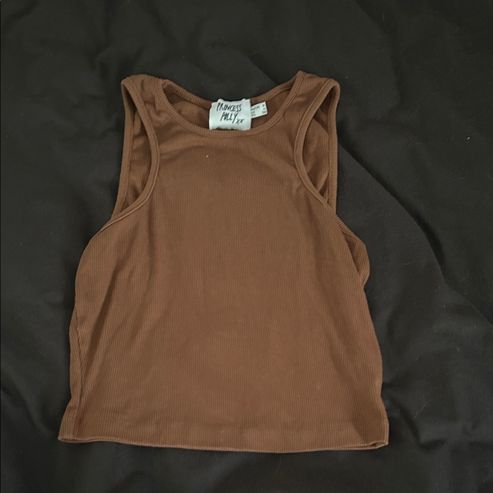 Princess Polly Brown Tank Top